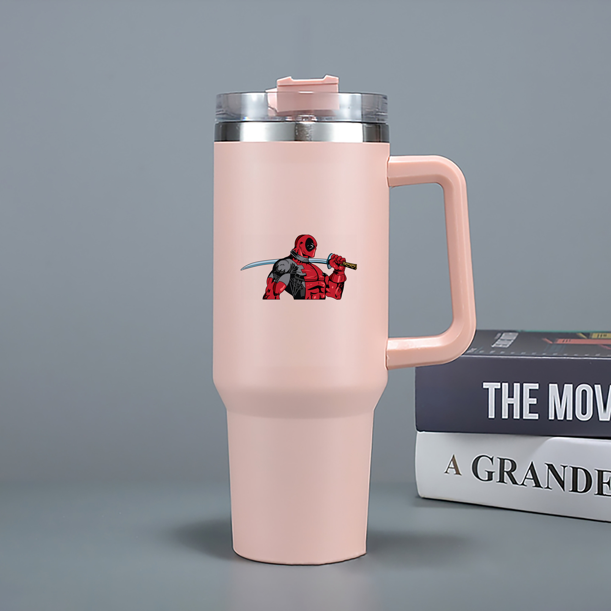 （画像用） Deadpool デッドプール 1200mL車用タンブラー（カラープリント）